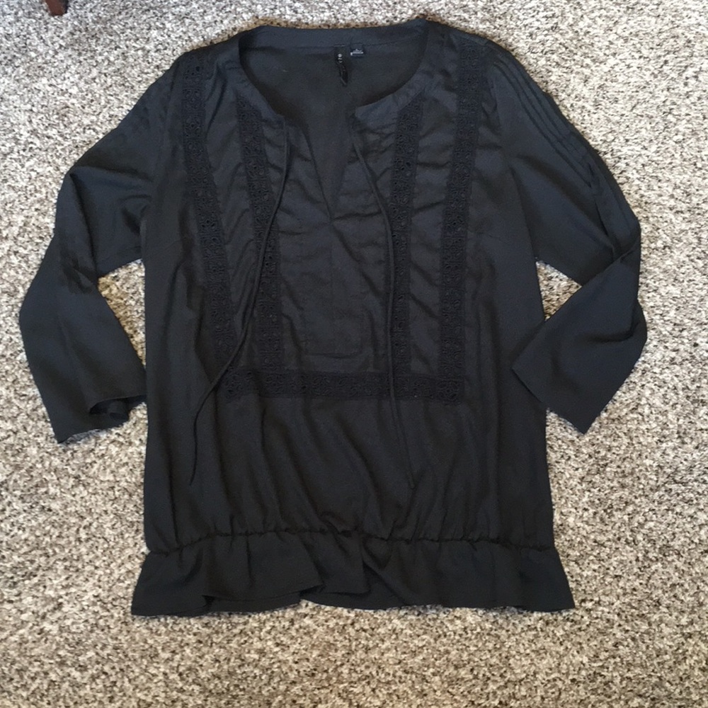 Black Blouse NWOT